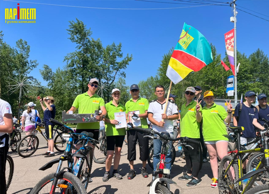 Сотрудники Группы Компаний «ПАРИТЕТ» приняли участие в велопробеге