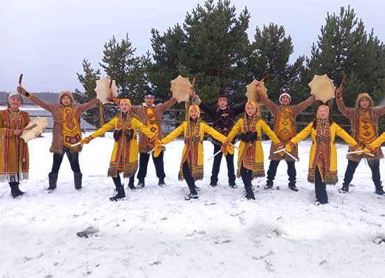Эвенкийский праздник первого снега “Синилгэн” отметили в селе Кутана Алданского района.