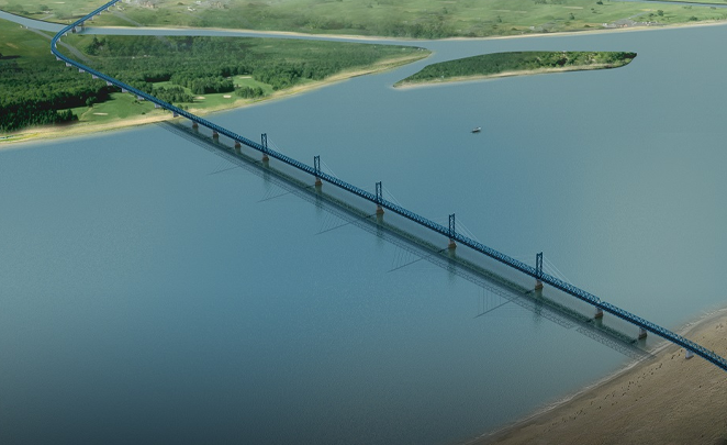 На строительство Ленского моста уже ушло 2,5 миллиарда рублей