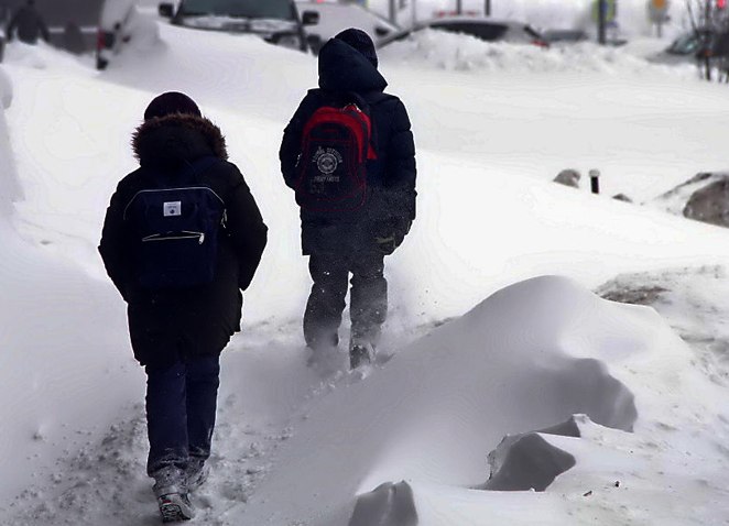 Школьников Якутии перевели на дистанционное обучение из-за климатических условий