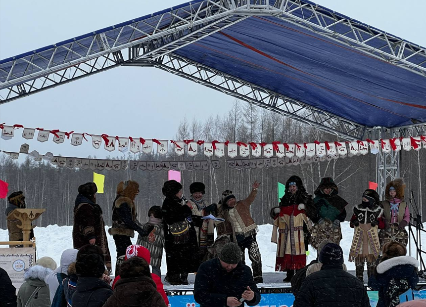 В селе Хатыстыр прошёл традиционный праздник День оленевода