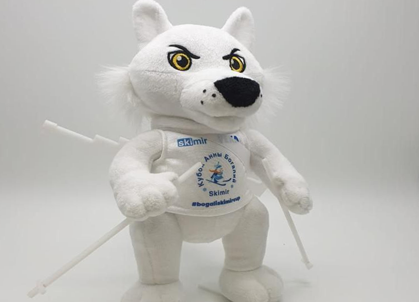 Арктический волк – символ всероссийских соревнований по биатлону Гран – при «Кубок Анны Богалий – Skimir»