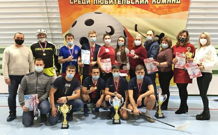 Команда железнодорожников в третий раз стала чемпионом Алданского района по флорболу