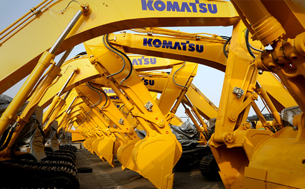 Японская Komatsu прекратила поставки и выпуск спецтехники в РФ