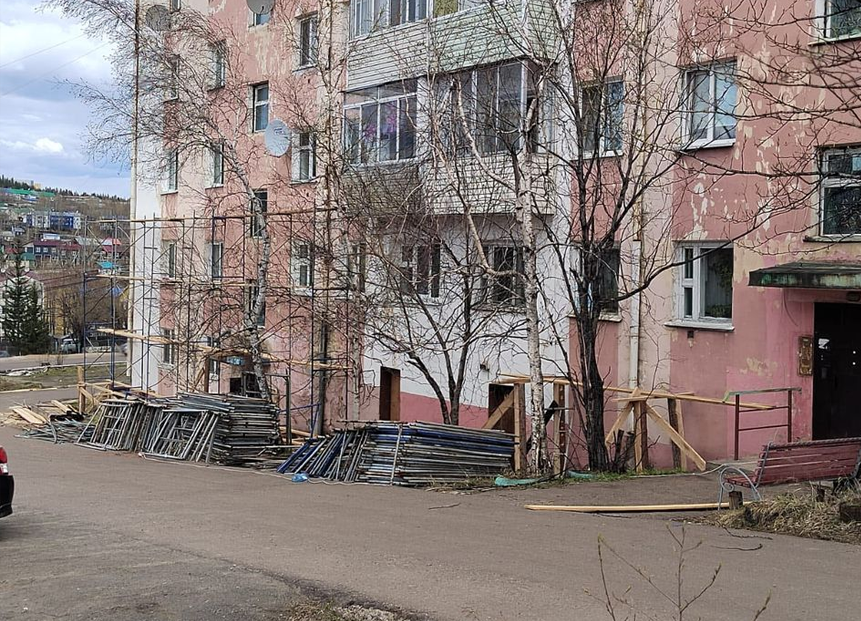 Начался ремонт улицы Дзержинского
