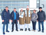 Олимпийских чемпионов – амбассадоров V зимней спартакиады Якутии встретили в аэропорту Нерюнгри.