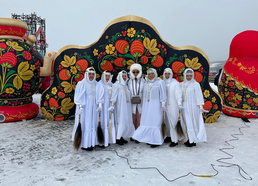 Городскими гуляниями томмотцы проводили суровую якутскую Зиму