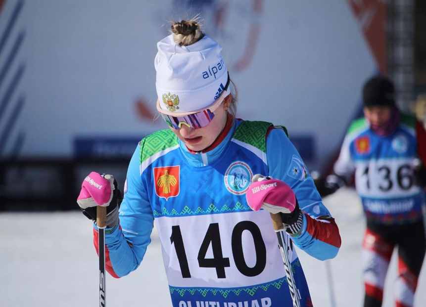 Дарья Блинова в топ-10-ке лучших лыжниц всероссийских соревнований!